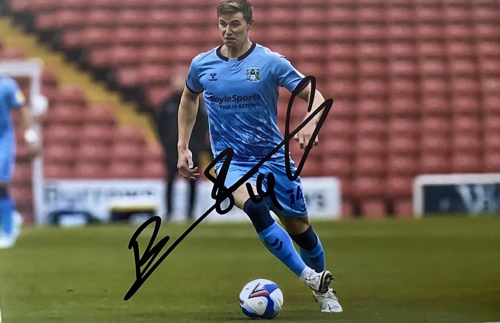 Ben Sheaf Genuine Hand Signed Coventry City 6X4 Photo Poster painting