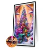 Diamond Painting-DIY Full Round Drill Christmas Tree(60*40 CM)