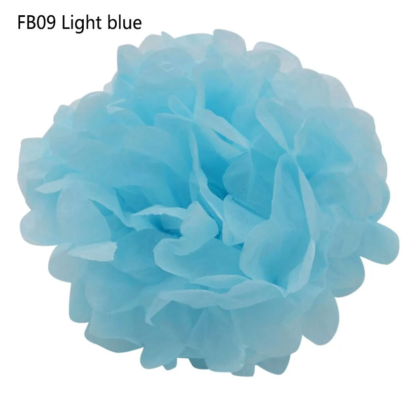 5PCS Handmade 6 (15CM) Tissue Paper Pom Poms Paper Flower Ball For Home Garden Party Wedding Birthday&Wedding Car Decoration