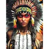 Diamond Painting -DIY Full Square Drill Indian Girl