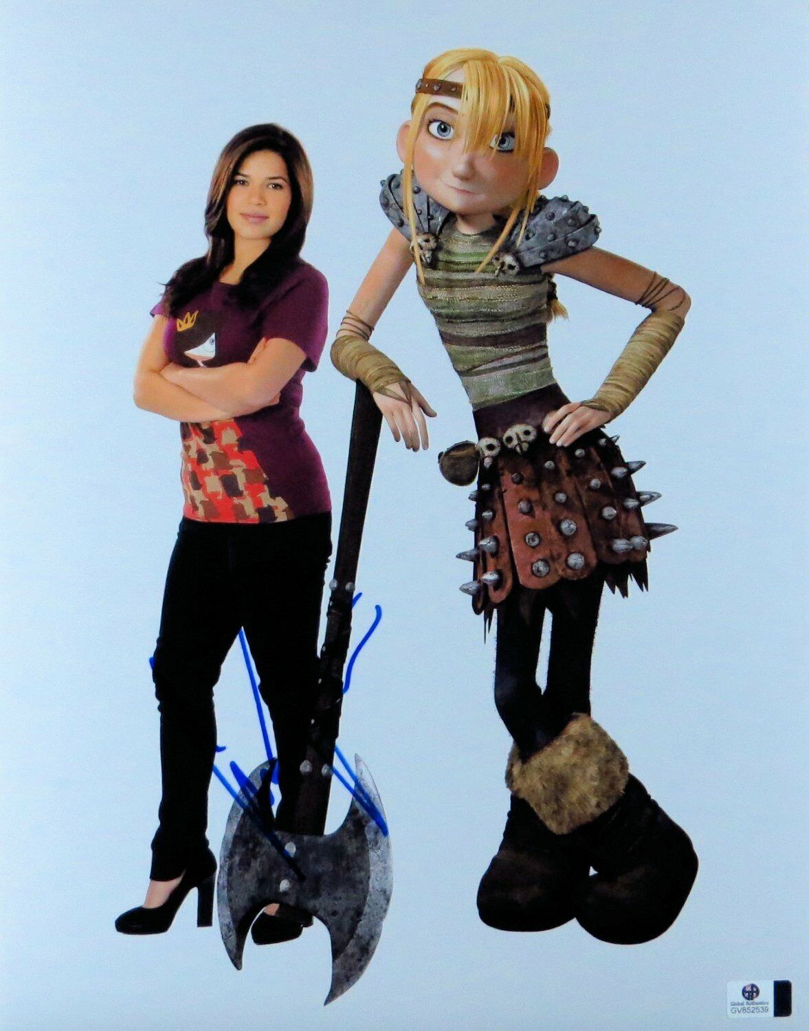 America Ferrera Signed Autographed 11X14 Photo Poster painting How to Train Your Dragon GV852539