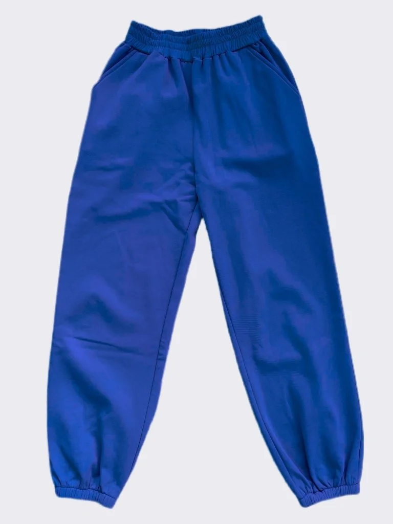 On Your Mark Sweatpants- Royal Blue