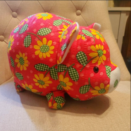 【DIY Sewing Template】Lucky Pig Plush Toy - Fortune and Joy Companion
