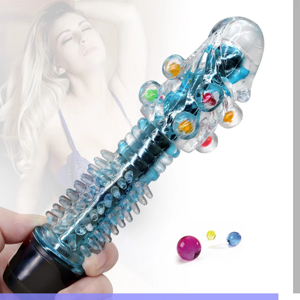 Vibrator G-spot Masturbation Pellet Toy Charging Simulation Penis Mace Female Adult Sex Toy Rosetoy Official