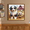 Sheepdog And Lamb-11CT Stamped Cross Stitch 40*40cm/15.75*15.75in
