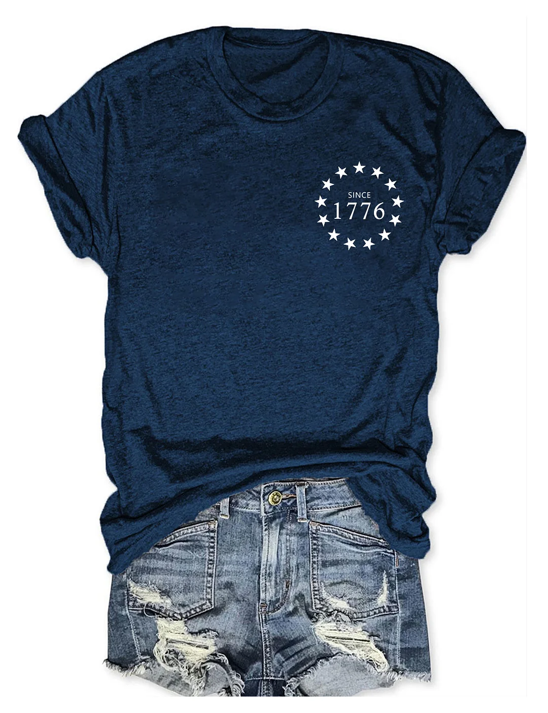 Land Of The Free 4th of July T-shirt