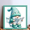 (Counted/Stamped)Goblin Goes To Toilet-18CT Cross Stitch 25*25cm/9.84*9.84in