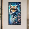 (40*70cm)Tiger - Full Round Drill Diamond Painting