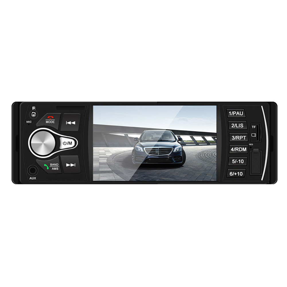 

1 DIN Car Stereo 4023 Head Unit Bluetooth USB TF AUX-in FM Radio Receiver, 501 Original