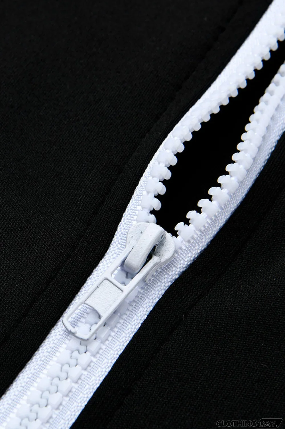 Black Fashion Casual Sportswear Zipper Collar Long Sleeve Regular Sleeve Patchwork Plus Size Set