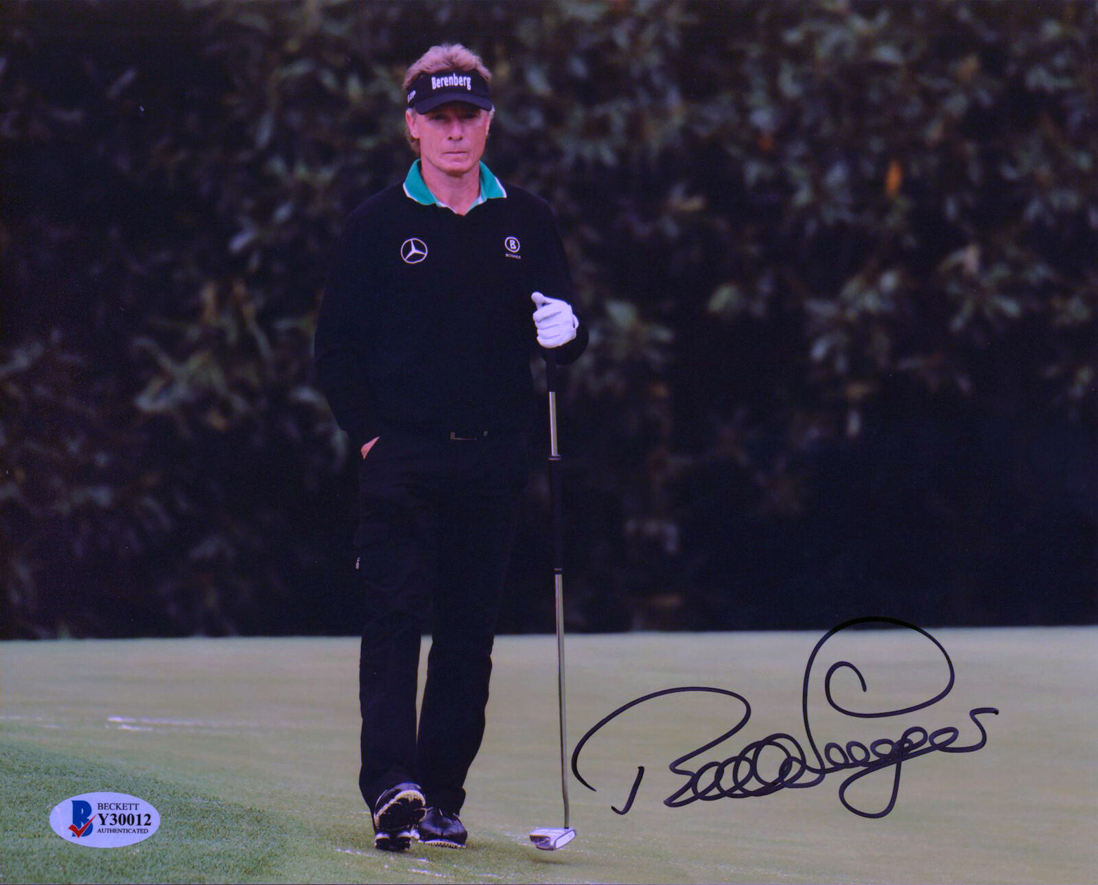 Bernhard Langer PGA Golf Authentic Signed 8x10 Photo Poster painting Autographed BAS #Y30012