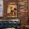 Well Behaved Women Rarely Make History - Vintage Metal Signs - 20*30cm/30*40cm - Western