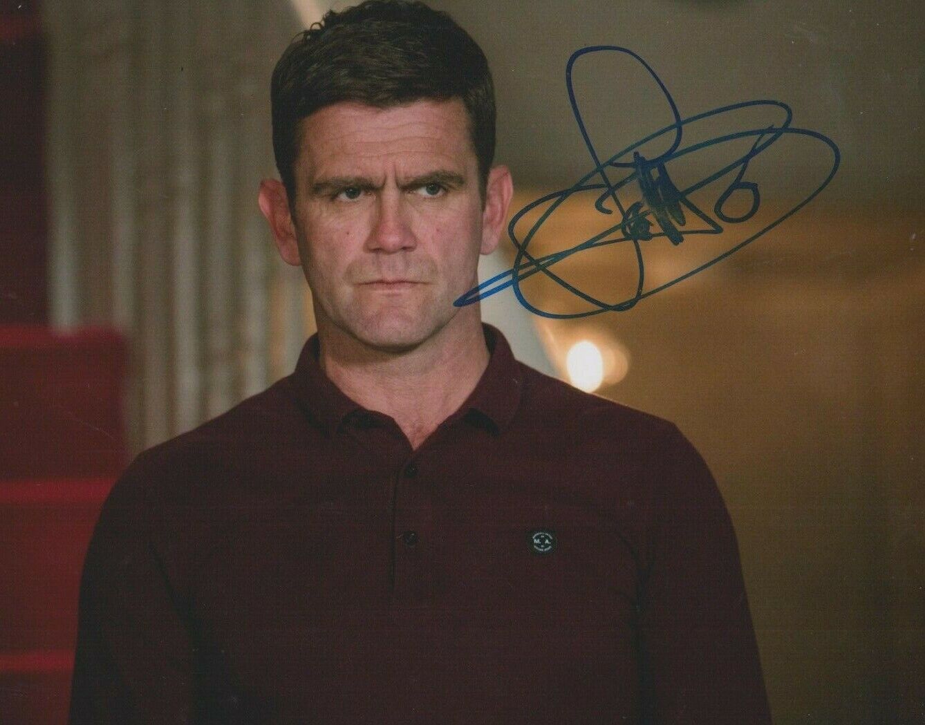 Scott Maslen **HAND SIGNED** 8x10 Photo Poster painting ~ Eastenders (Jack Branning)