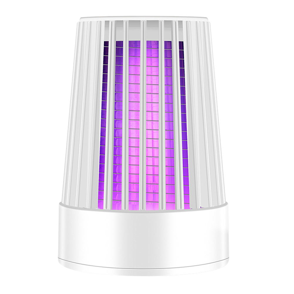 

Mute Mosquito Killer Electric Bug Insect Trap LED Light with Brush (White), 501 Original