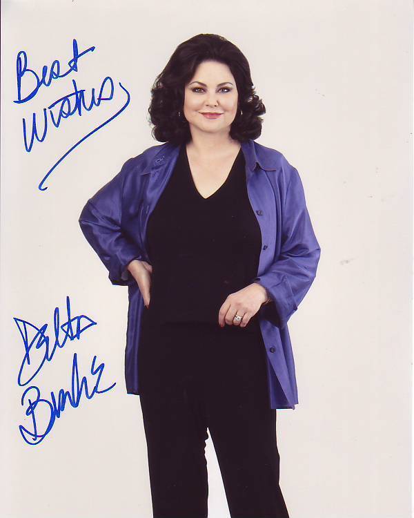 DELTA BURKE signed autographed 8x10 Photo Poster painting