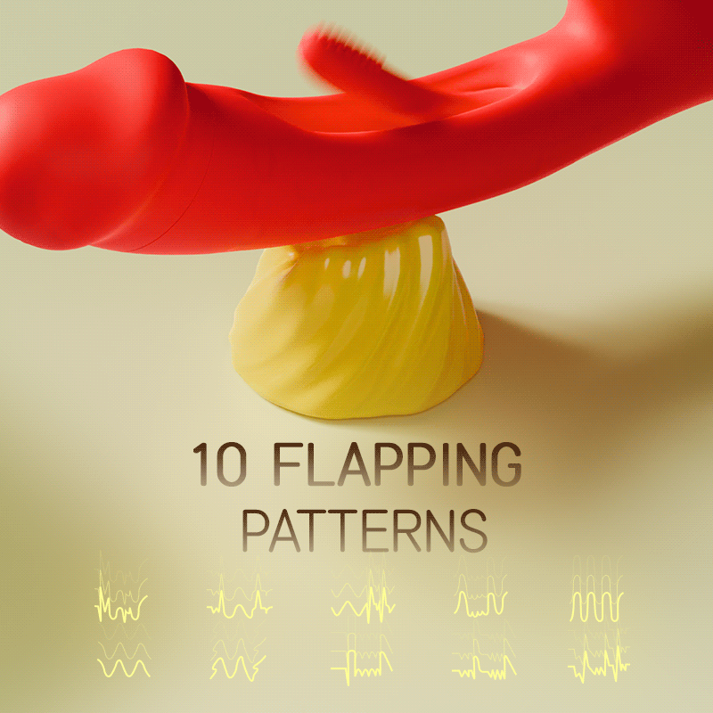 Flapmuse - Rabbit Vibrator Flapping Touch For G-spot & Clit Bliss