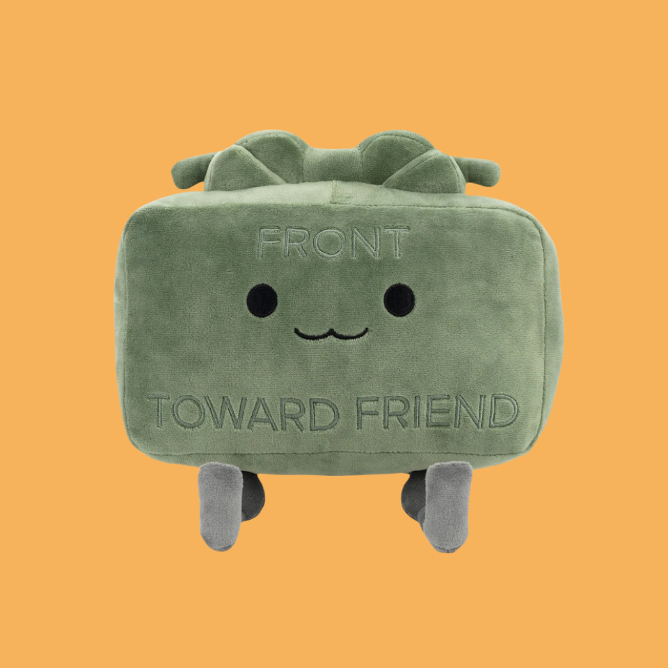 クレイモア地雷 FRONT TOWARD FRIEND ぬいぐるみ メタルギア クレイモア地雷 FRONT TOWARD FRIEND ぬいぐるみ メタルギア