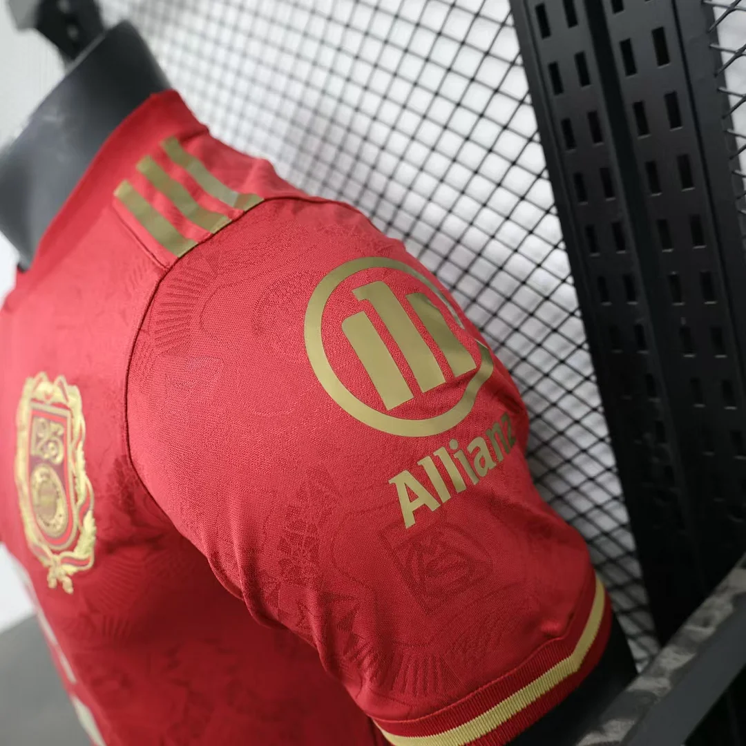 25/26 Bayern Munchen Anniversary Edition Player Version Men Football T-Shirt 