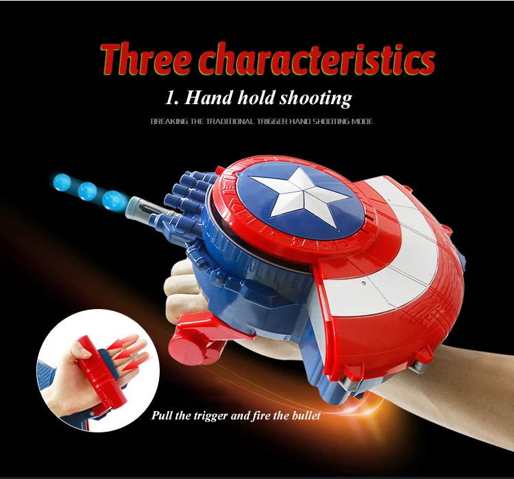 Captain America Shield Water Bomb Launcher