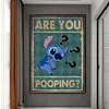 Are You Pooping?-11CT Stamped Cross Stitch 40*60cm  tapestrymarket