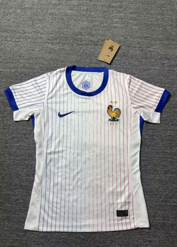 2024 France Away Women Football Shirt Thai Quality