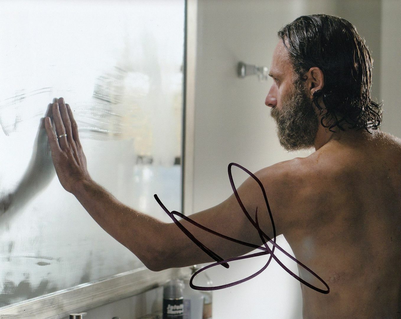 Andrew Lincoln - The Walking Dead Autograph Signed Photo Poster painting Print