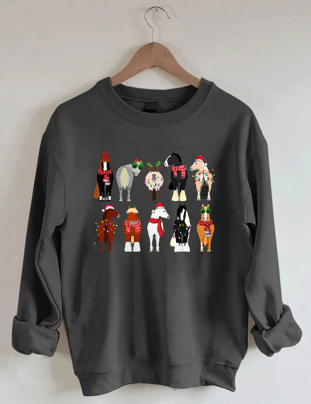 Horse Lover Christmas Sweatshirt