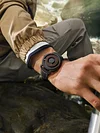 Magnetic Suspension Ball Bearings Without Pointers Wormhole Concept Men's Watch