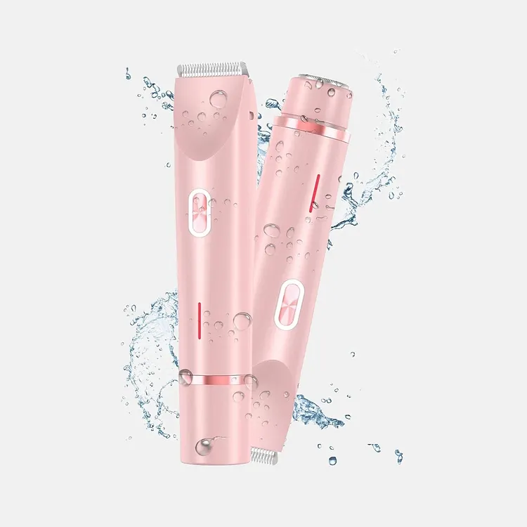 2-in-1 Painless Bikini Hair Trimmer