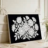 uk.everydayedeals DIY Pearl Painting With Frame - Handmade Self-Adhesive Pearls - Bouquet(20*30cm)