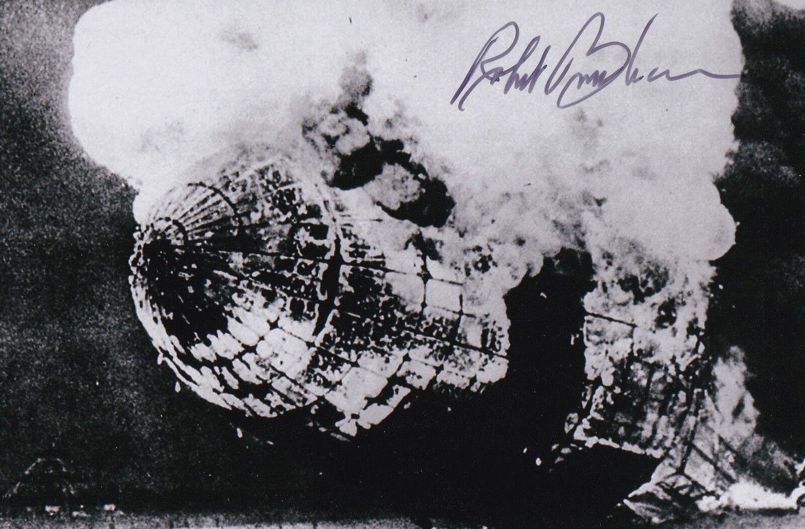 Robert C. Buchanan Signed 4x6 Photo Poster painting Hindenberg Survivor Zeppelin Lakehurst Naval