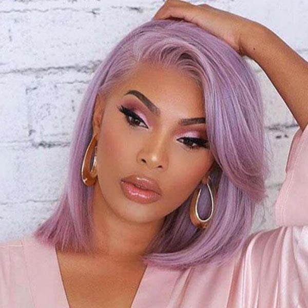 Ins Hot Best Short Mini Lace Front Wigs-elleschic
