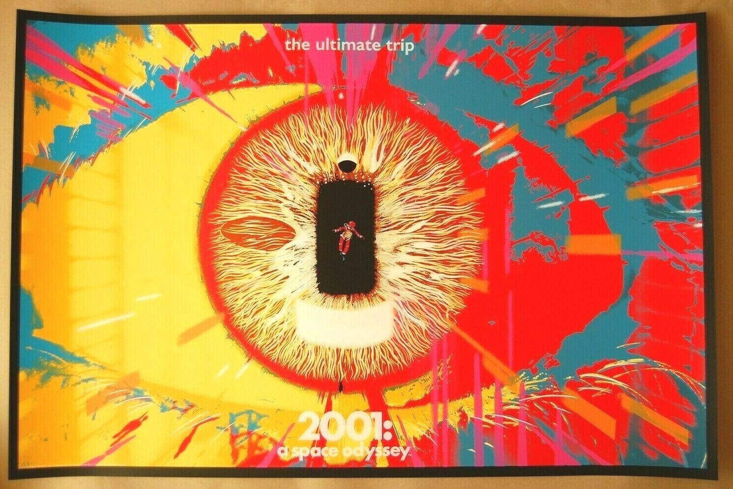 RAID71 - 2001 A SPACE ODYSSEY Screen Print Poster AP VARIANT /35 Stanley Kubrick