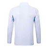 25/26 Manchester United White long zipper  Training Jacket Set