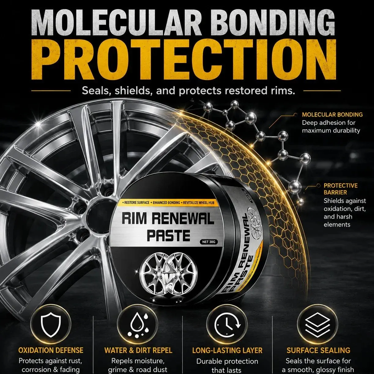 Rim Renewal Paste - Safe for All Alloys