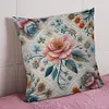 Spring Flower-11CT Stamped Cross Stitch Pillowcase 45*45cm tapestrymarket