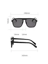 Square-Frame Acetate Sunglasses