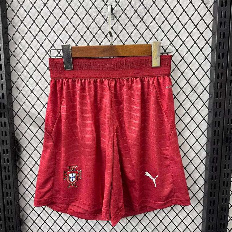 2026-27 Portugal Home Shorts Jersey - Player Version
