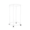 Circular Drying Rack with Wheels Display Hanging Clothes Rack for Clothing Store