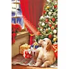 (40*60cm)Christmas Dog and Gifts - Full Round Drill Diamond Painting