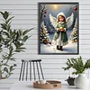 Diamond Painting -DIY Round Drill Little Angel Girl