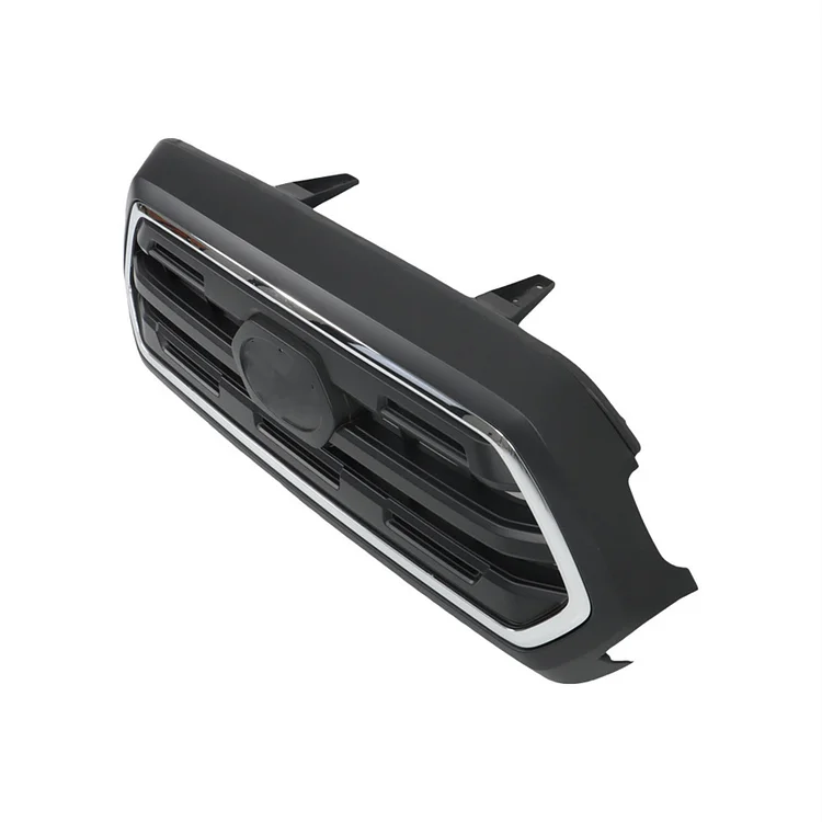 SEBLAFF Front Upper Grille Bumper Hood Matte Black Shell with Insert Grill Replacement for 2016 2017 2018 2019 2020 2021 Tacoma 2016 SR Model 53100-04540
