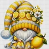 Lemon Gnome-11CT Stamped Cross Stitch 40*40cm/15.75*15.75in