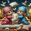 (Multi-Style) Flowers Cats-11CT Stamped Cross Stitch 50*50cm/19.69*19.69in tapestrymarket