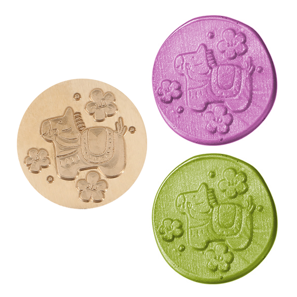 

25MM Pony Sealing Wax Stamp Head, 501 Original