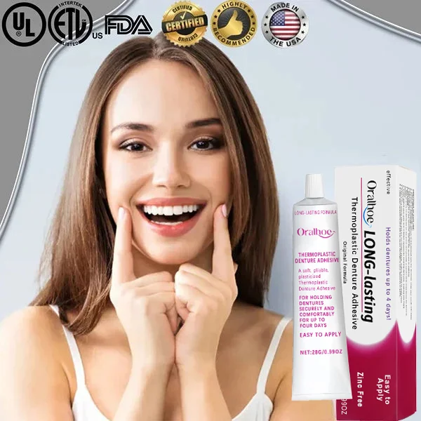🔥[Official Brand Store]Thermoplastic Denture Adhesive⏰Buy 2 Get 1 Free 
