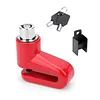 Anti-Theft Security Motorcycle Bicycle Lock Steel Mountain Road Bike Mountain Bike Bicycle Rotor Disc Brake Wheel Lock