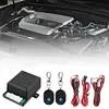 Universal Car Alarm Immobilizer 12V Anti Theft System with Remote Controllers