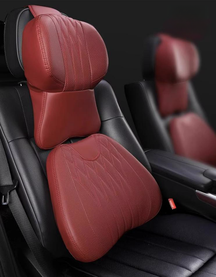 Car headrest and neck pillow Car pillow/seat cushion/lumbar support