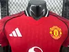 2025/2026 Player Version Manchester United Home 01 Football Shirt 1:1 Thai Quality love fball